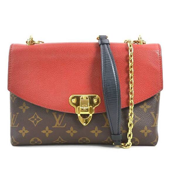 LOUIS VUITTON Brown Monogram Leather Shoulder Bag - Picture 1 of 5